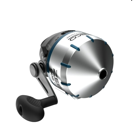 Zebco 808 Saltfisher Spincast Fishing Reel, Size 80 Reel, Stainless Steel Ball Bearing Drive, (Clam Packaging)