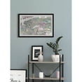 thumbnail image 4 of Marmont Hill Colored Brooklyn Map Framed Wall Art, 30" x 45", 4 of 5