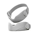 thumbnail image 3 of Milaget 2 Pcs Sangle de Genou pour Rotule Stabilisateur pour Tennis Squat Randonnée Gris, 3 of 9
