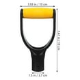 thumbnail image 2 of Soimiss Ergonomic Plastic Snow Shovel Handle Grip for Comfortable Secure Holding, 2 of 6