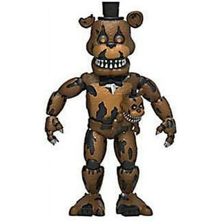 Freddy Plush FNAF Toy Five Nights Nightmare Fred Bear Gold Flush