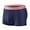Dark Blue, variant on Posijego Big & Tall Underwear for Men Stretch Boxer Briefs Short Leg Breathable Comfortable Soft Underpants
