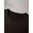 thumbnail image 4 of Women's Casual Summer T-Shirt with Chocolate Milk Tea Print - Soft Polyester, Crew Neck, Short Sleeve, Machine Washable Tee For Adult, Men, Women, Teen, Teenager, Adolescent, Youth, 4 of 6