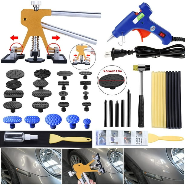 Gliston Auto Dent Puller Kit Adjustable Car Paintless Dent Removal kit