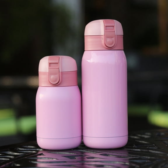 Stainless Steel Vacuum Insulated Water Bottle with Quick Press Lid, 12hr Hot & 24hr Cold, Leakproof Thermal Flask for Travel & Commuting, Topliu