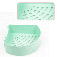 thumbnail image 3 of FloreceBien Wall Mounted Bathroom Shower Shelf Bath Caddy Storage Basket Rack, 3 of 5