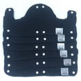 thumbnail image 2 of Diadema para el sudor NAEE, grande, negra, reutilizable, lavable, de felpa, 2 of 4