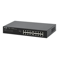 Eaton Tripp Lite Series 16-Port 10/100/1000 Mbps Desktop Gigabit Ethernet Unmanaged Switch, Metal Enclosure (ng16-1)