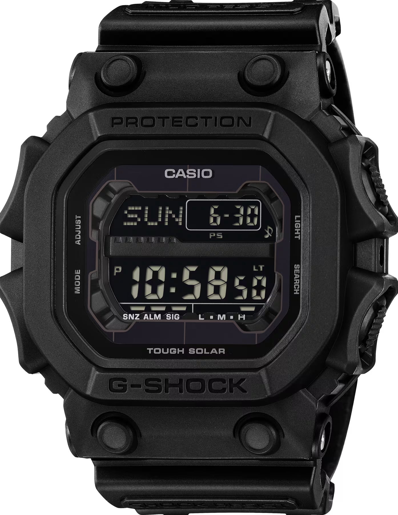 Casio Men's G-Shock GSTS100G-1B Black Dial Quartz Watch, Water