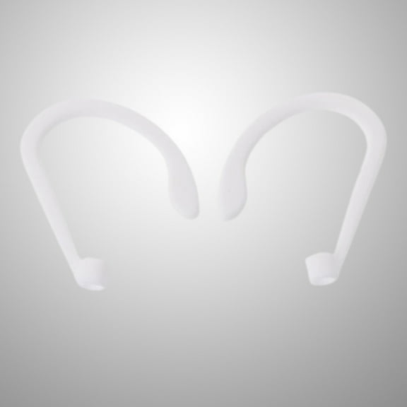 GARVALON 2Pack Anti Lost Strap for Earbuds Silicone Earhooks Ergonomic Design for Running Jogging Cycling Gym Fitness