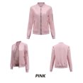 thumbnail image 2 of U.Vomade Mode Veste Automne Hiver pour Femmes Décontractée Couleur Unie Veste en Coton Fine, 2 of 6