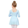 thumbnail image 2 of Stelle Girl's Long Sleeve Ballet Leotards with Sheer Skirt, 2 of 5