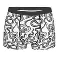 thumbnail image 5 of Uemuo Hand Drawn Snake Pattern Men's Boxer Briefs,Trunk Anti-Chafing,Comfortable, Durable, and Stylish Underwear-, 5 of 9