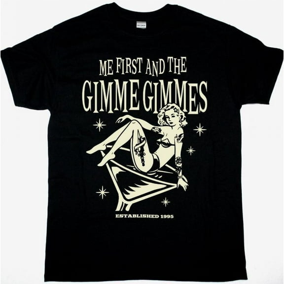 ME FIRST AND GIMME GIMMES MARTINI GIRL NEW T-shirt, Size S-4XL Fast shipping