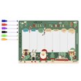 thumbnail image 1 of AMERTEER Refrigerator Weekly Planner Magnetic Fridge Planner Christmas Edition Erasable Smooth Writing Self-adhesive Anti-scratch, 1 of 5
