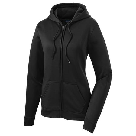 Sport-Tek - Sport-Tek Women's Fleece Full-Zip Hooded Jacket - Walmart.com