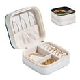 thumbnail image 2 of Mother's Day SnailPortable Jewelry Box with Customizable Grid, Metal Zipper, and Stylish Design, 2 of 6