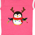 thumbnail image 4 of Inktastic Penguin Xmas Boys or Girls Baby Bodysuit, 4 of 5