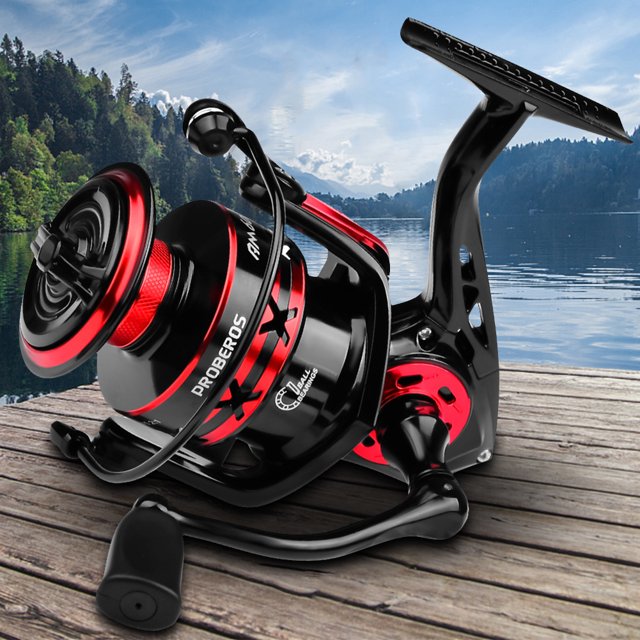 Carrete de carrete, suministros de equipo de pesca giratorios de pesca de Metal (modelo 2000)