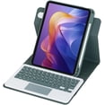 thumbnail image 3 of Funda con Teclado Giratorio 360° para Xiaomi Redmi Pad 2 11" 2025 (Verde), 3 of 8