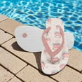 thumbnail image 3 of Psesaysky Pink Cartoon Piglet Print Flip Flops Girls Sandals Boys Unisex Summer Beach Non Slip Little/Big Kid Outdoor & Intdoor Size 11, 3 of 7
