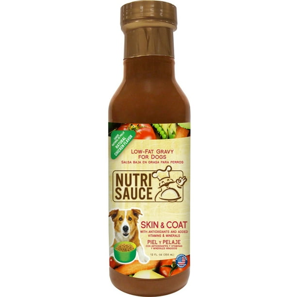Nutrisauce Low Fat Gravy For Dogs 12 Oz Walmart Com Walmart Com