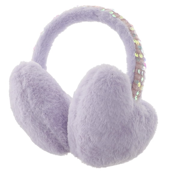PBPBOX Unisex Lavender Winter Earmuff Plush Thermal Ear Cover Windproof Ear Warmer for Skiing