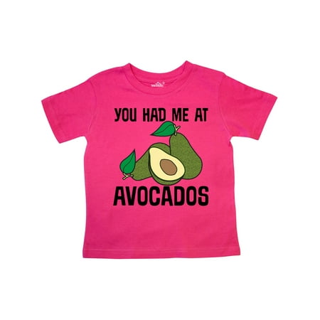 

Inktastic You Had Me at Avocados Gift Toddler Boy or Toddler Girl T-Shirt