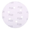 thumbnail image 6 of 90 PCS 6-Inch 6-Hole 320 Grit Sanding Disc - Hook and Loop Orbit Sander Sandpaper, 6 of 6