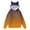 Womens Pullover Orange, variant on Womens Cat Ear Hoodies, Long Sleeve Pullover for Women Fall Fashion Loose Fit Ombre Tie Dye Hooded Sweatshirts with Pockets