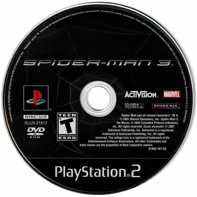 Consola Playstation 2 Slim Restaurada con Spiderman 3