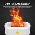 thumbnail image 4 of Flame Humidifiers - 240ml Cool Mist Essential Oil Diffuser  Colorful Changing Light  USB Aroma Diffuser, 4 of 7
