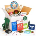 thumbnail image 1 of Elf on The Shelf Accessories - Christmas Activity Elf Kit - 27 Days of Fun - Over 130+ Fun Props and Clothes - Comes with an Elf Arrival Letter - Chr, 1 of 6