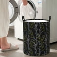 thumbnail image 4 of Lsque Lilies Flowers pattern Laundry Hamper Basket, Tall Woven Rope Hamper Basket for Clothes, Lightweight Storage Basket, Collapsible Waterproof-Small, 4 of 8