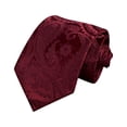 thumbnail image 2 of Ceisia Men Paisley Jacquard Satin Necktie Elegant Formal Business Wedding Party Dress Tie For Office Special Occasions Gift, 2 of 2