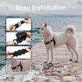 thumbnail image 5 of Funda Compatible con Apple AirTag Case, [2 Piezas] Funda de Silicona para Airtag Anti-perdida, Funda de Rastreo GPS para Perro/Gato/Collar de Mascota y Bolsas para Niños/Ancianos Negro+Rojo oso de fresa Electrónica, 5 of 5