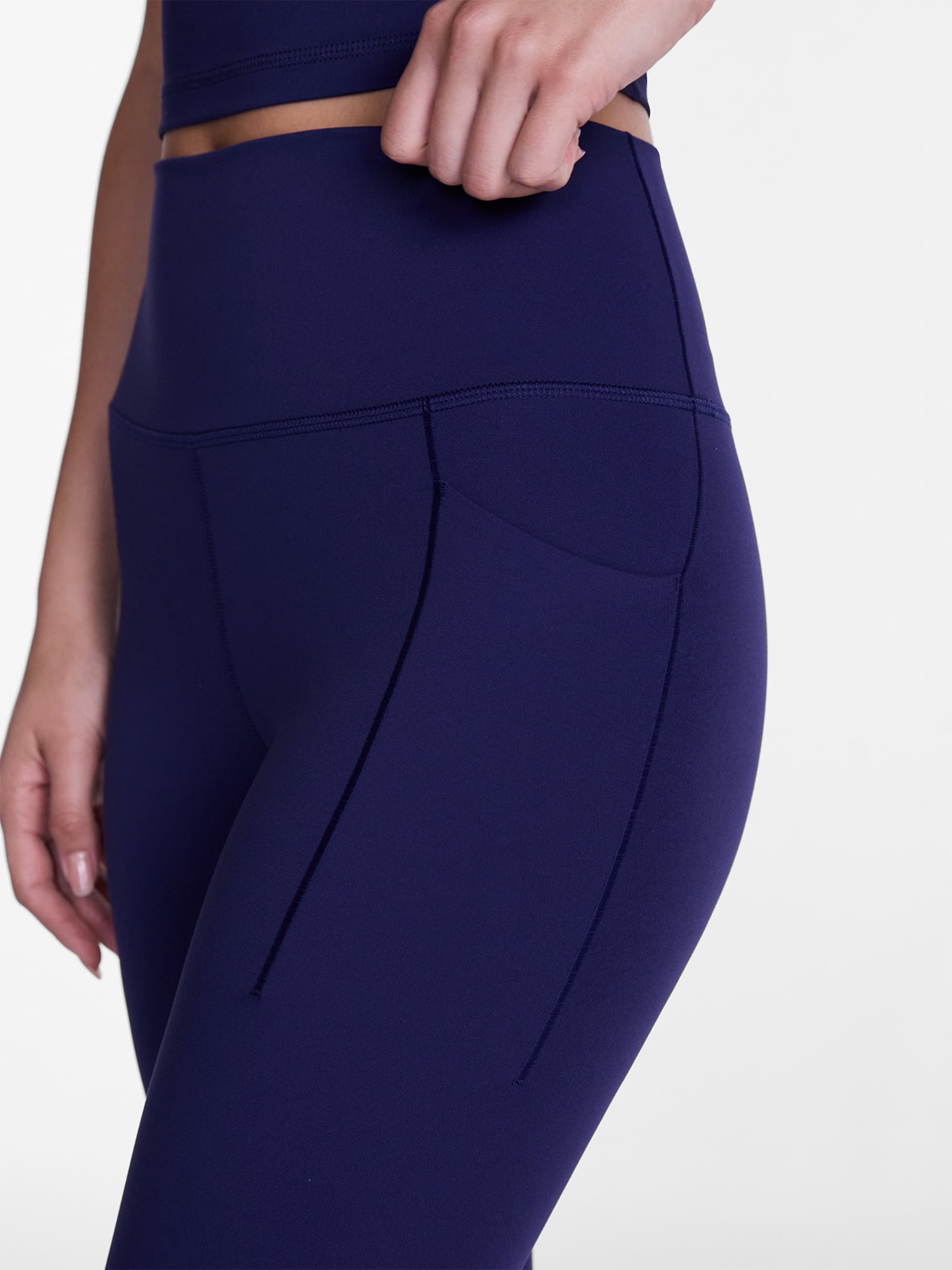 Avia Women's and Women's Plus SoftSculpt High Rise Leggings with Pockets, Full Length, Sizes XS-4X