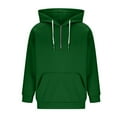 thumbnail image 6 of Big & Tall Hoodies for Men Plus Size S-4X Pullover Fleece Lined Sweatshirts with Pocket and Zipper Casual Long Sleeve Solid Thermal Warm Hoodie Tops, 6 of 6