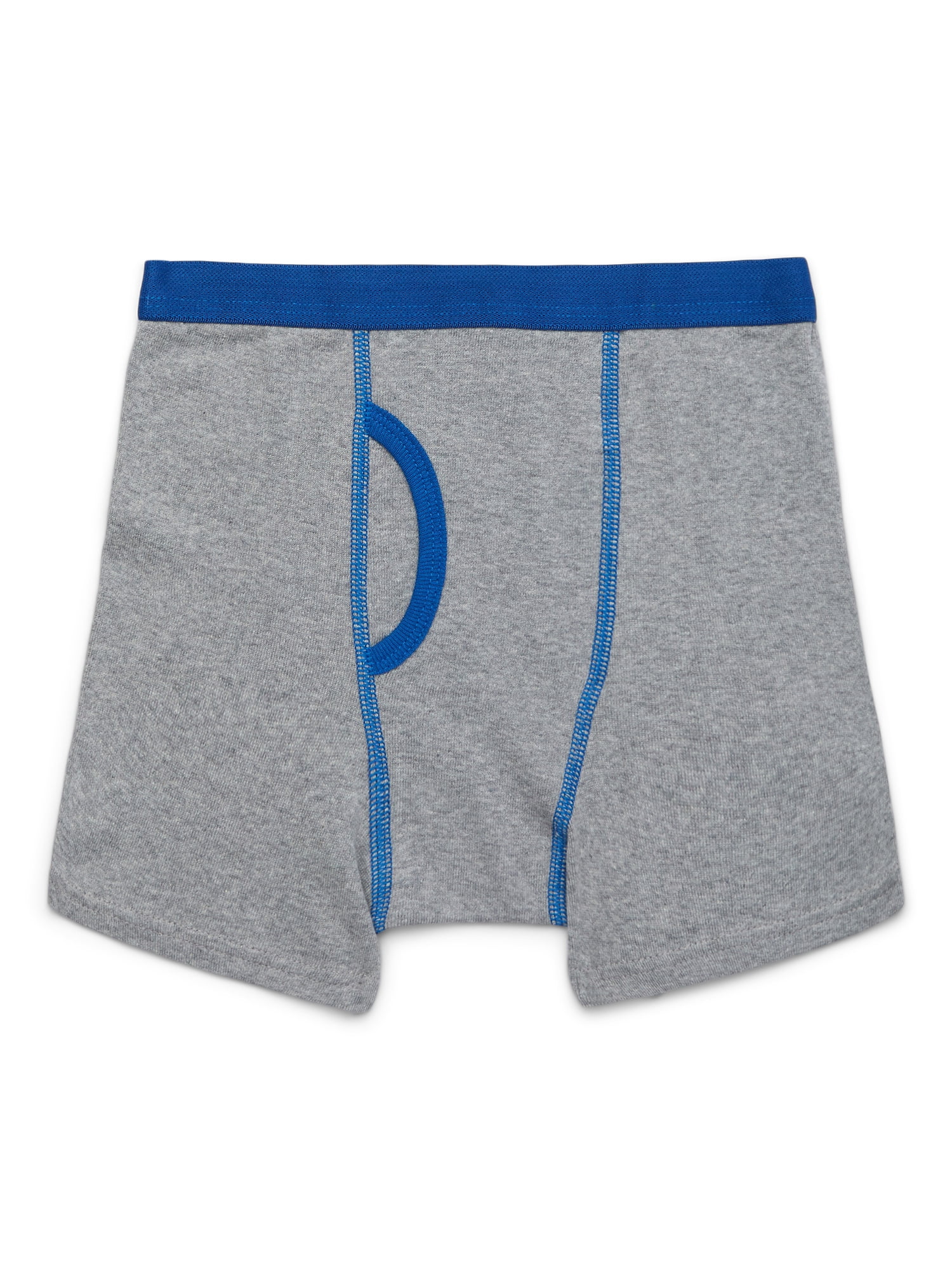 Wonder Nation Boys Underwear Soft Cotton Boxer Briefs, 10-Pack, Sizes S-XXL & Husky