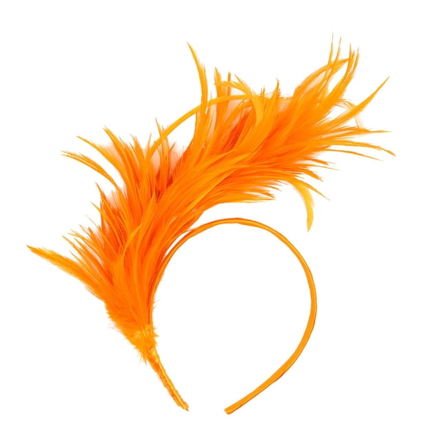 WTXUE Bandeaux pour Femmes, Bandeau Coloré Rétro Fantaisie, Bandeau, 2 Orange