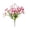 Pink, variant on Fareti Artificial Flowers Plants for Outdoors, Artificial Petunias UV Resistant Realistic Silk Petunias Fake Flowers for Outdoor Garden Porch Balcony Decoration