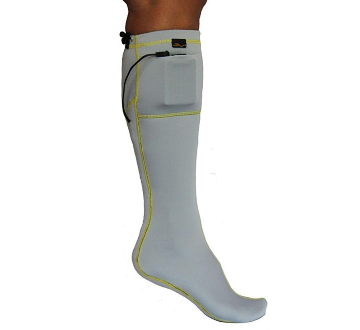 Volt 3V Rechargeable Battery Heated Sock Liner Gray by Volt Heat