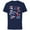 Navy, variant on Disney Mickey & Friends Sports Let the Games Begin 2024- Short Sleeve Cotton T-Shirt for Adults - Customized-Navy