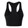 thumbnail image 4 of Karight Women's Casual Basic Sports Crop Tank Tops Racerback Running Yoga Tanks Cotton Sleeveless Gym Shirts, 4 of 4