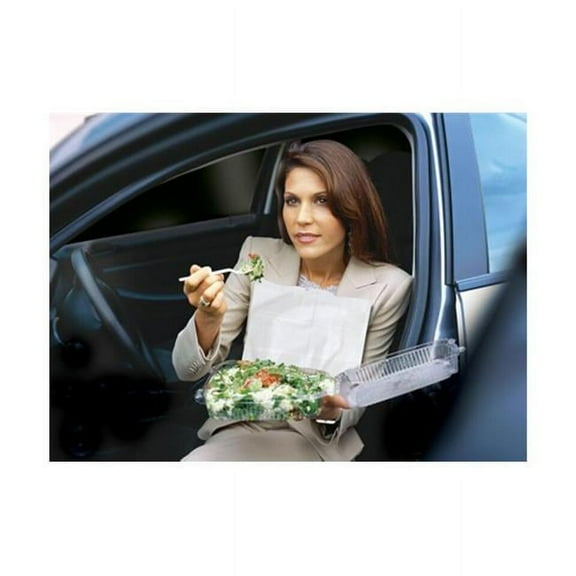 Napkleen Napkleen Disposable Clothing Protectors, 50 Count White one size