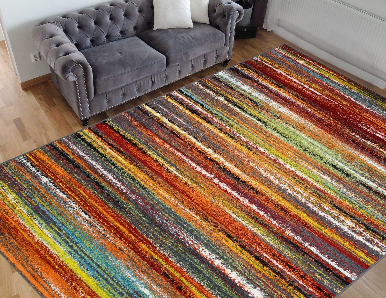 living room rug skid proof