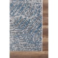 thumbnail image 3 of Abani Nova 5'3"W x 7'6"D NOV160A Blue and Grey Silver Distressed Area Rug, 3 of 7