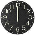 thumbnail image 1 of Luminous Wall Cloc,12 Inch Silent Non-Ticking Battery Operated Clock, Lighted Wall Clock Decoration, 1 of 5