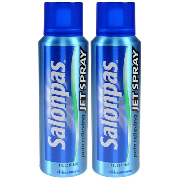 Salonpas Pain Relieving Jet Spray - 4 Oz, 2 Pack