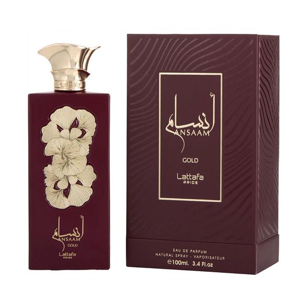 TikTokバズ香水ANSAAM GOLD 100ml Lattafa Ansaam Gold for Unisex Eau de Parfum, 3.4 Ounce - Walmart.ca